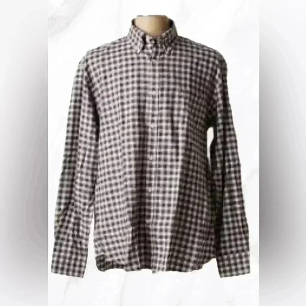 Paul & Shark  collar lightweight cotton long sleeve casual button down shirt 3XL